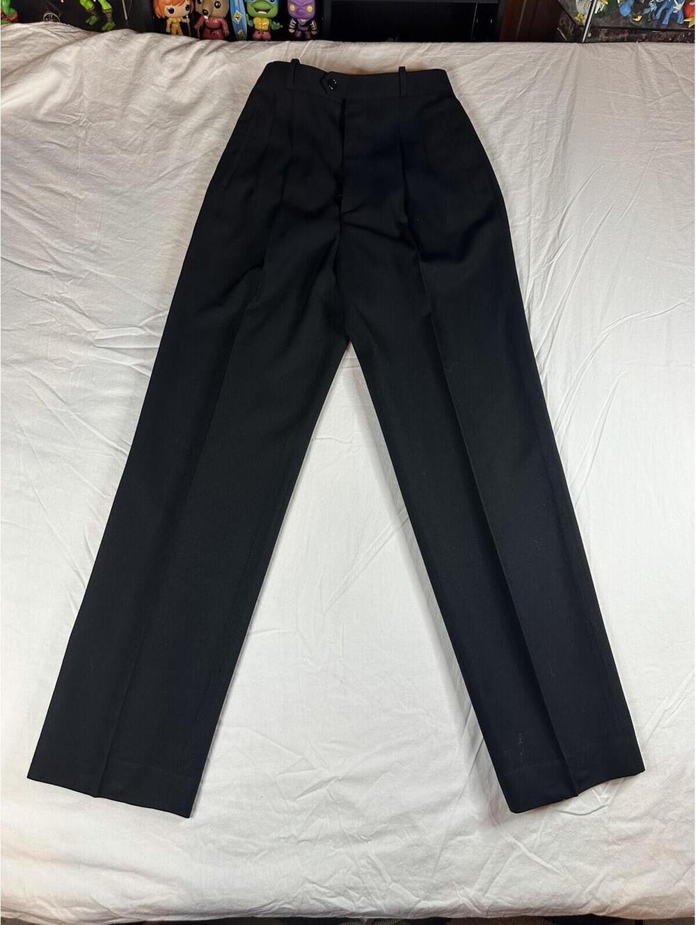 🩶✨ Vintage Austin Reed Petite Pleated Dress Pants Black Size 4 ✨🩶